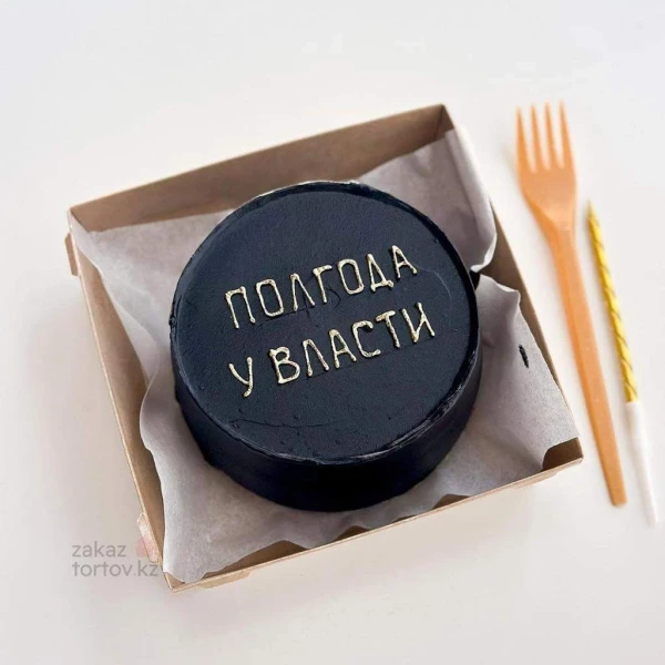 Бенто - торт "Полгода у власти"